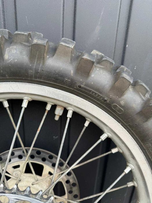 kolo tyl tylne koło kompletne 19 tarcza zebatka suzuki rm 125 / 250