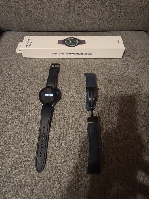 Samsung Galaxy Watch 6 Classic 47mm LTE + dodatkowy oryginalny pasek