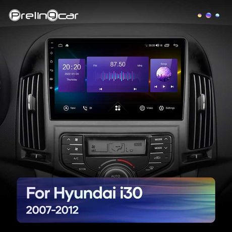 Radio android 10 Hyundai i30 07-12r gps bluetooth
