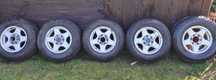 5xKoła z oponami Cooper 225/75 16" felgi 16 6x139.7, Trooper, Monterey