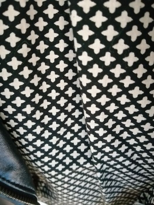 Casaco pele estilo Biker