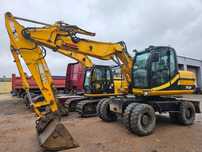 JCB JS 145W  Koparko ładowarka obrotowa JCB JS 145W