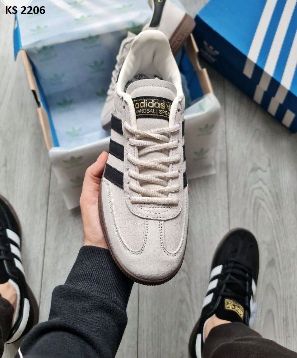 Мужские кроссовки Adidas Spezial HandBall White. Размеры 41-45