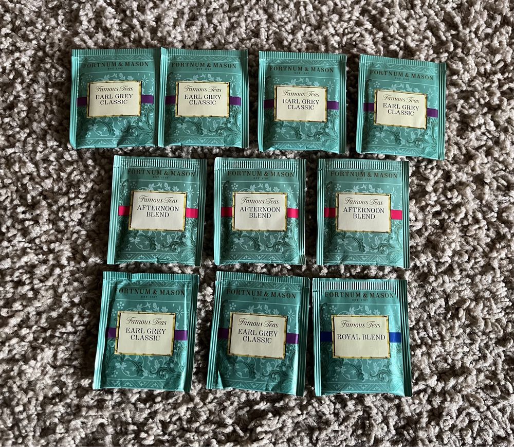 Fortnum & Mason herbata 10 szt Earl Grey Afternoon Royal Blend