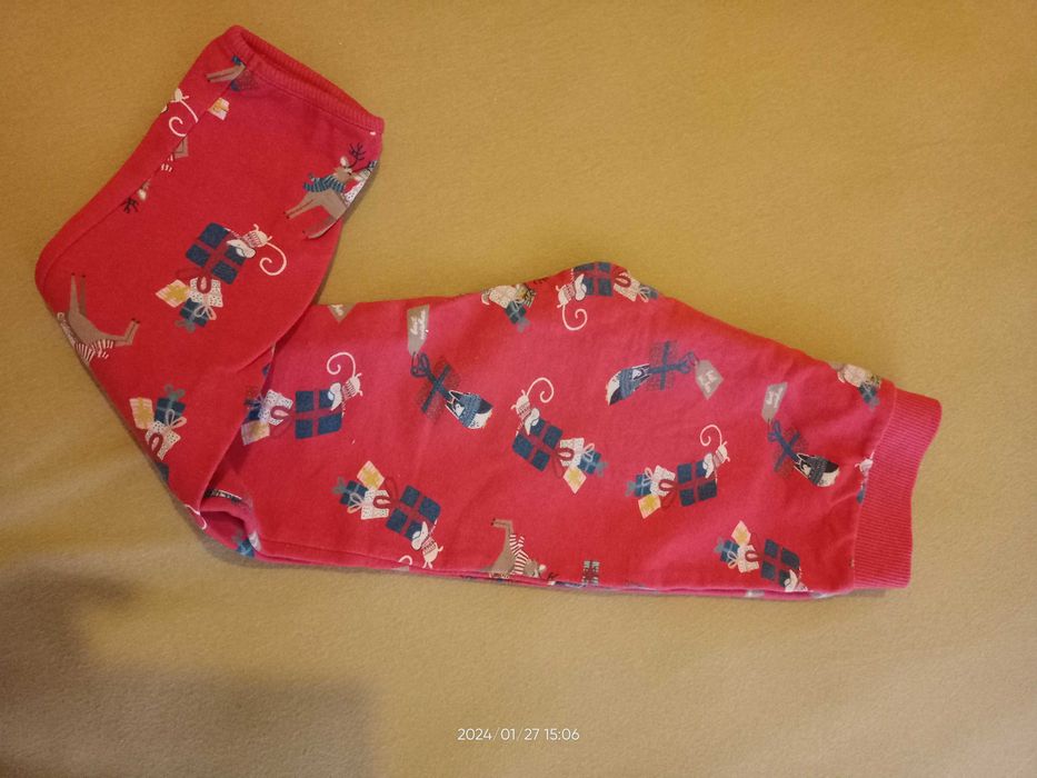 Spodnie legginsy święta 122