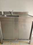 Pia de inox, 1 cuba
