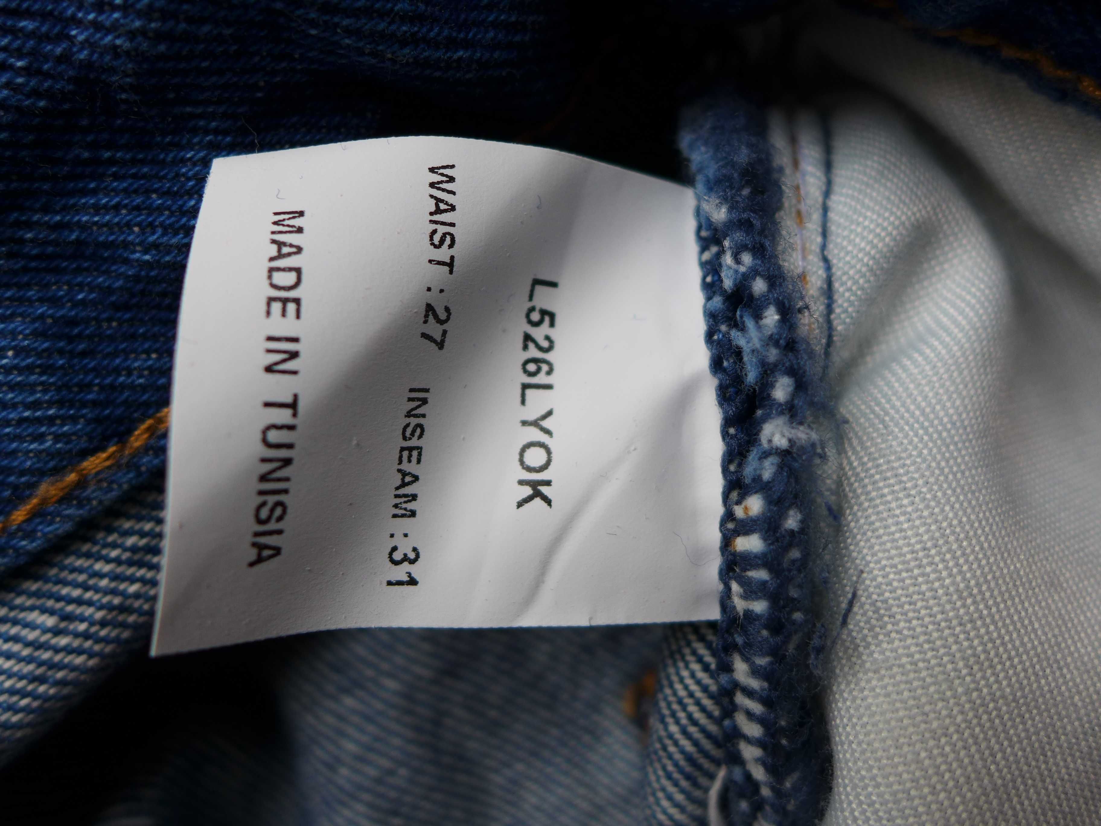 LUX klasyczne dżinsy LEE Mom Jeans L32IGAPP 27/31 XS 34 S 36 jak NOWE