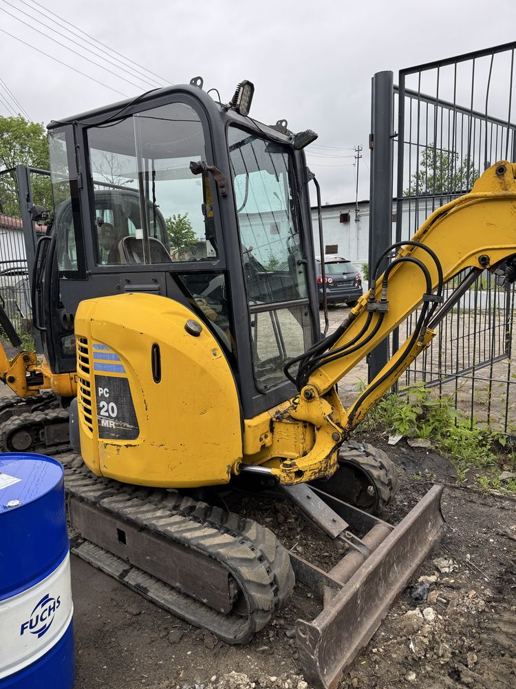 Minikoparka Komatsu PC20MR (nie Kubota, Yanmar, CAT, Bobcat, Hitachi)