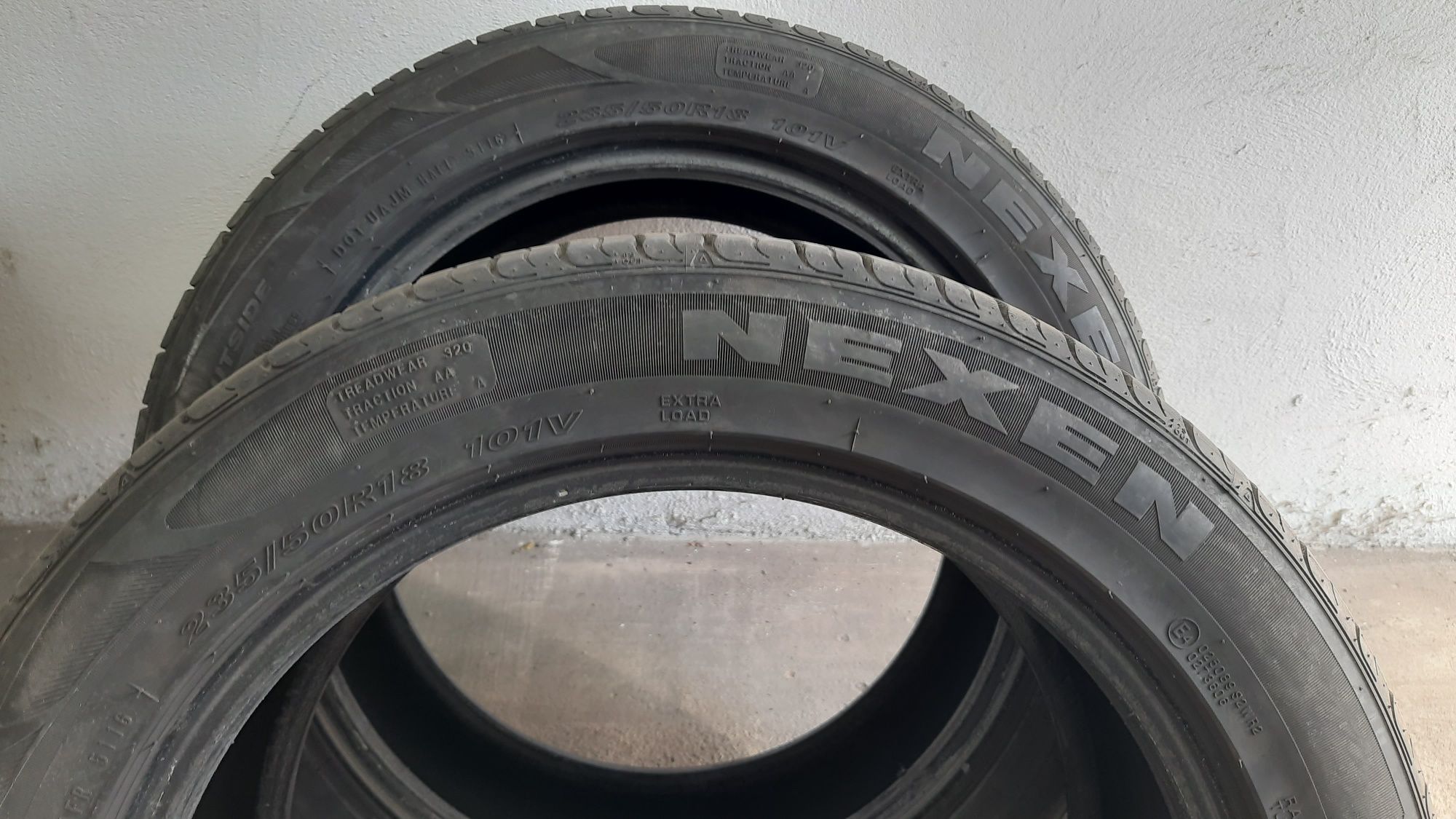 Opony Letnie 18" 235/50 + 255/45 R18 / Continental + Nexen 7 mm / BMW