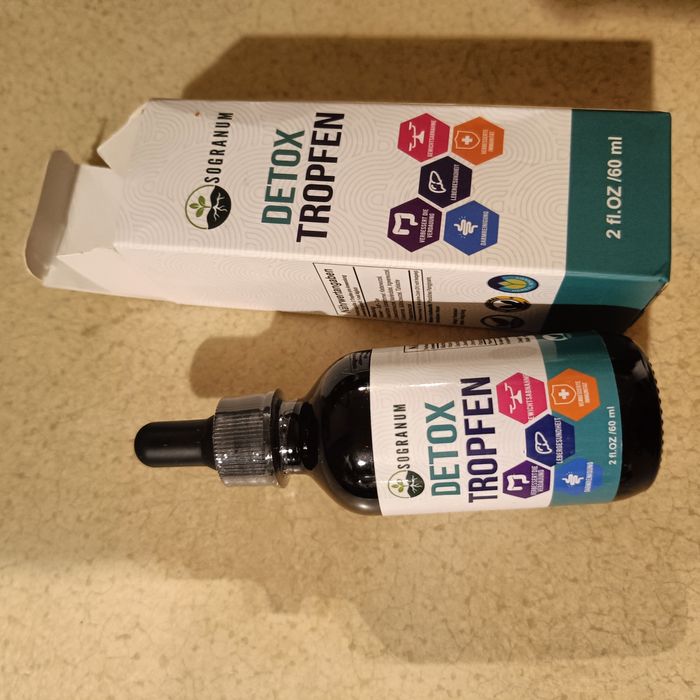 Krople detoksykujące na wątrobę 60 ml