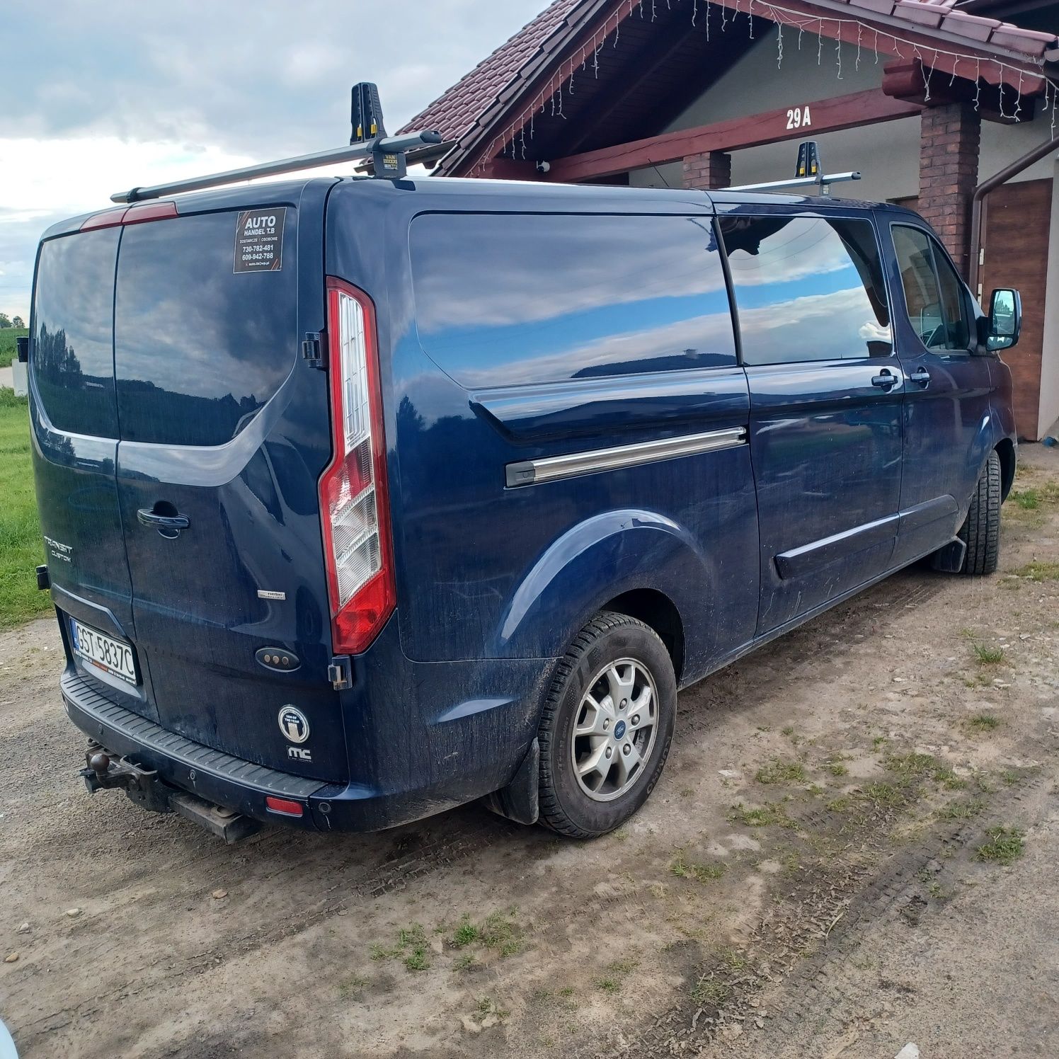 Ford Transit Custom Brygadówka Full opcja