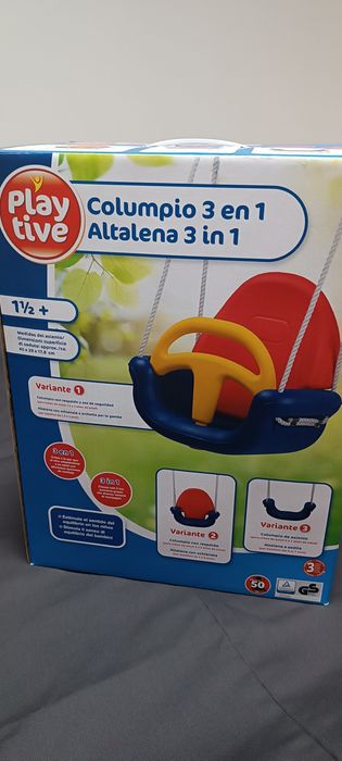 Baloiço 3 em 1 novo