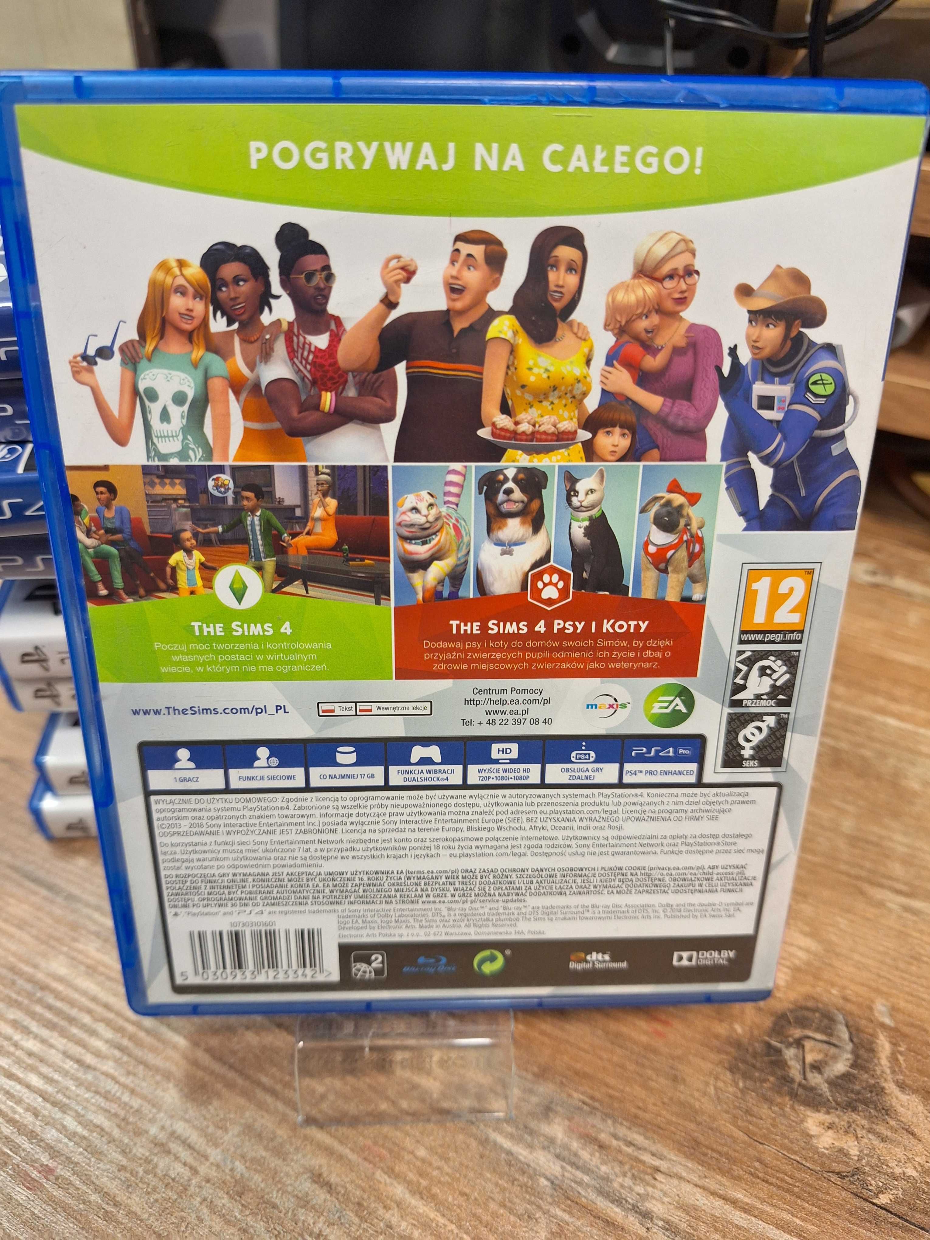The Sims 4: Psy i koty PS4 Sklep Wysyłka Wymiana