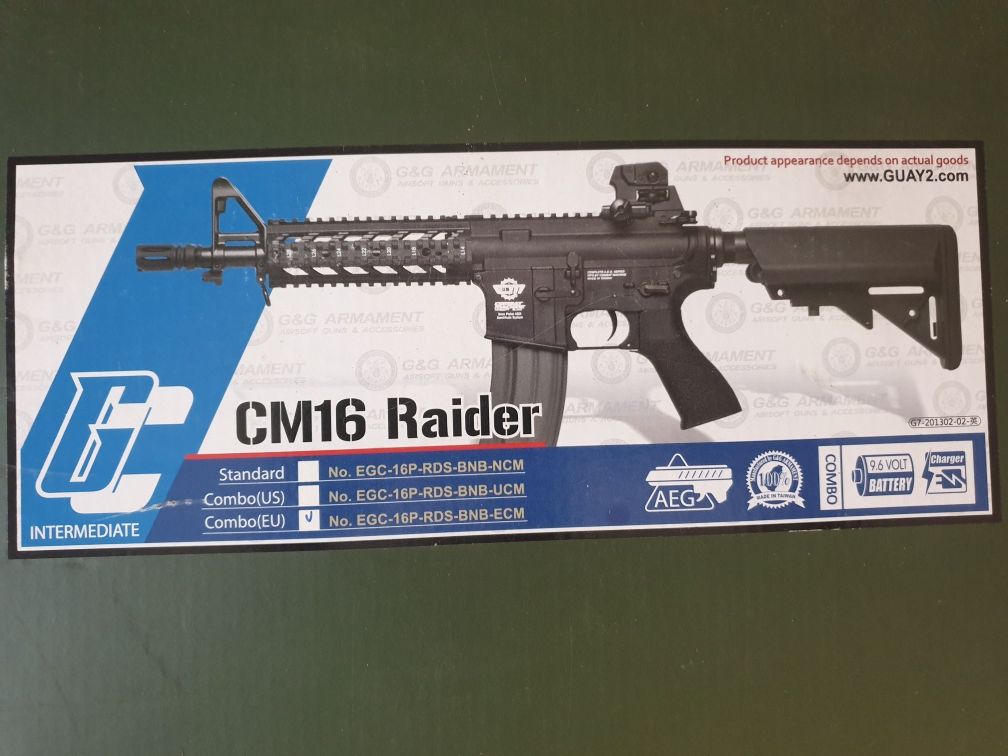 Armas Air Soft - CM16 Raider combo EU