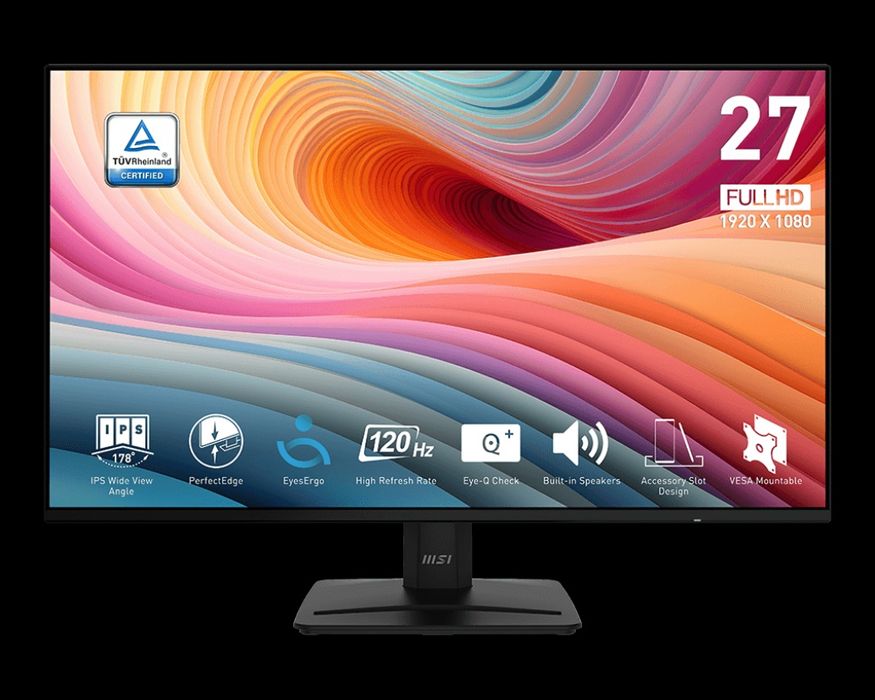 Monitor MSI PRO MP271A E2 - 27" cali Full HD 1080p 120Hz IPS