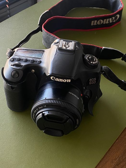 Aparat Canon 60D + Yongnuo 35mm f/2  + bat + ład. OKAZJA - 20K zdjęć