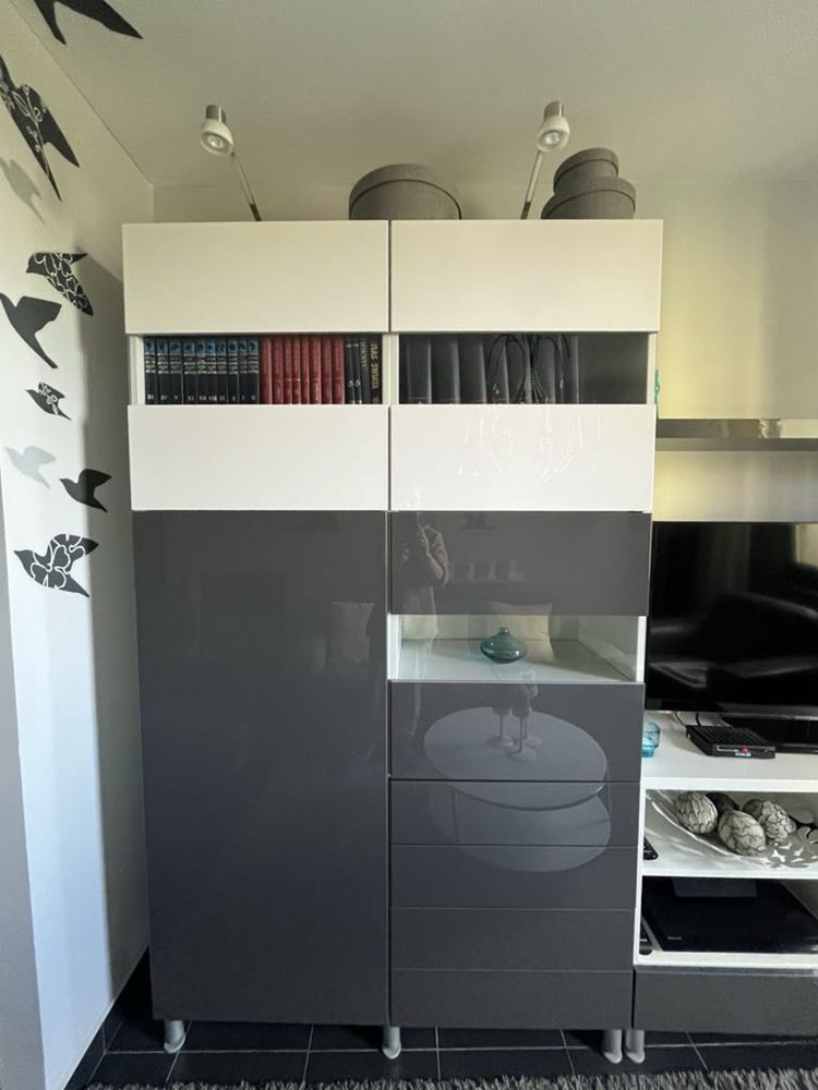 Witryna oraz szafka-Ikea