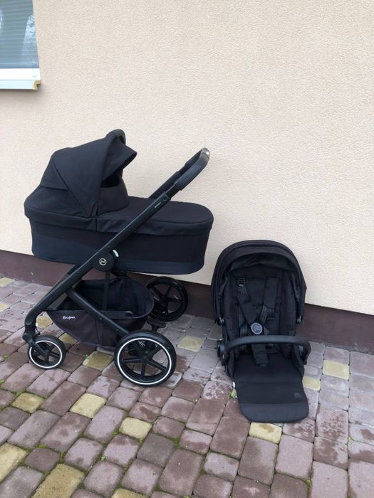 Коляска Cybex Balios S Lux Deep Black 3/1 з автокріслом