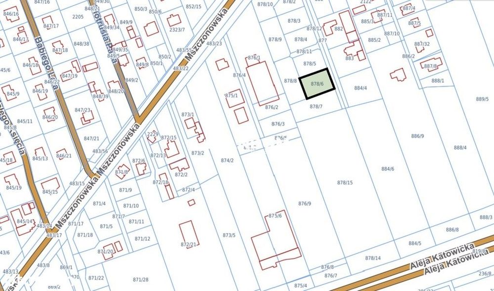 Działka budowlana Nadaarzyn (dz. nr 878/6)