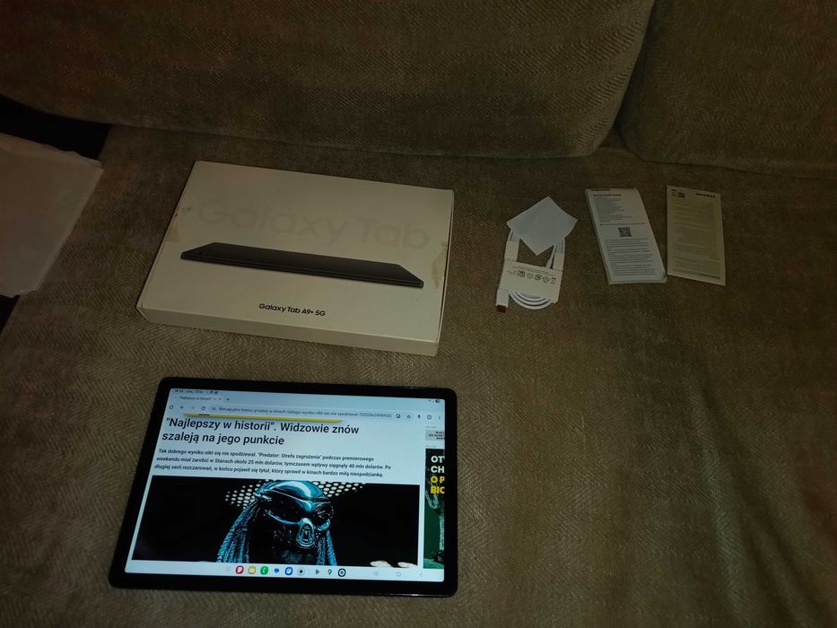 SAMSUNG GALAXY TAB 11" A9+ 5G [SM-X216B] z funkcja telefonu!