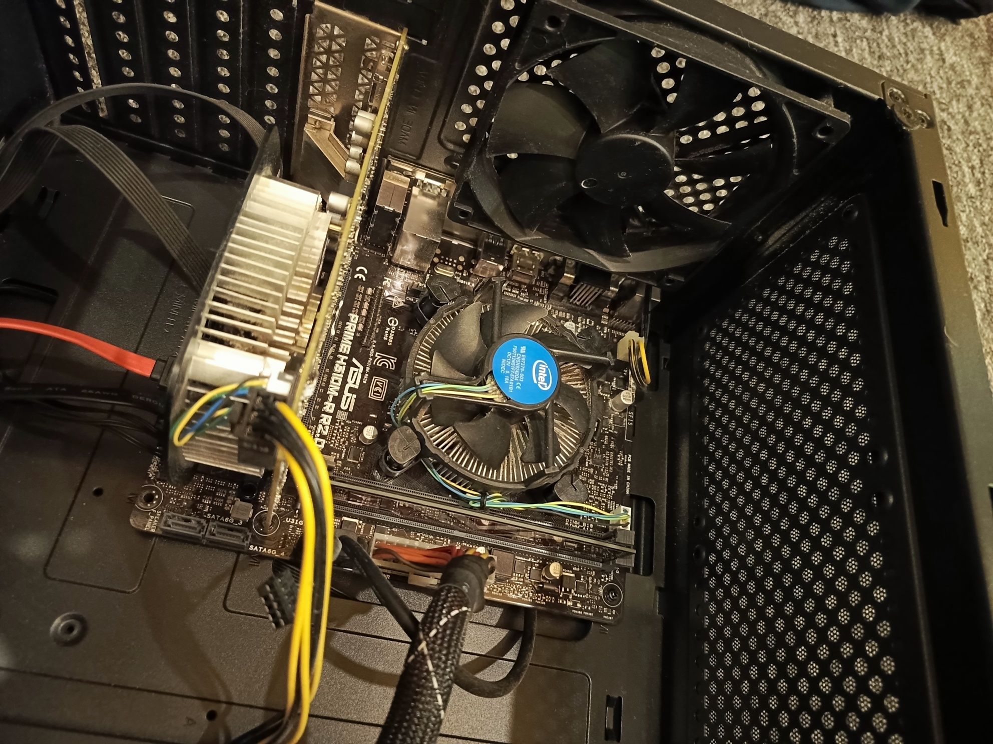 Komputer do gier i nauki – i3-9100 / GTX 1060 / 8GB RAM / SSD + HDD 2T