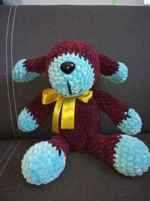 Wesoły piesek  Amigurumi