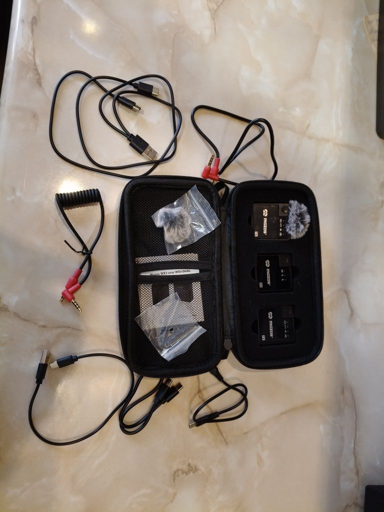 Mikrof bezprzewodowy Mozos MX1 dual