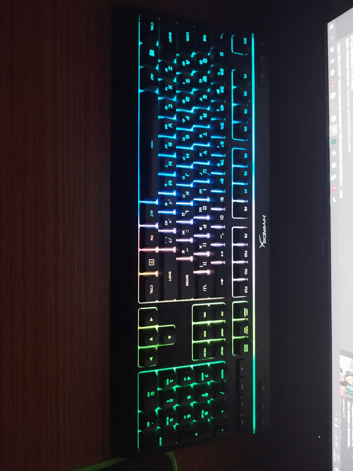 Клавиатура HyperX Alloy RGB