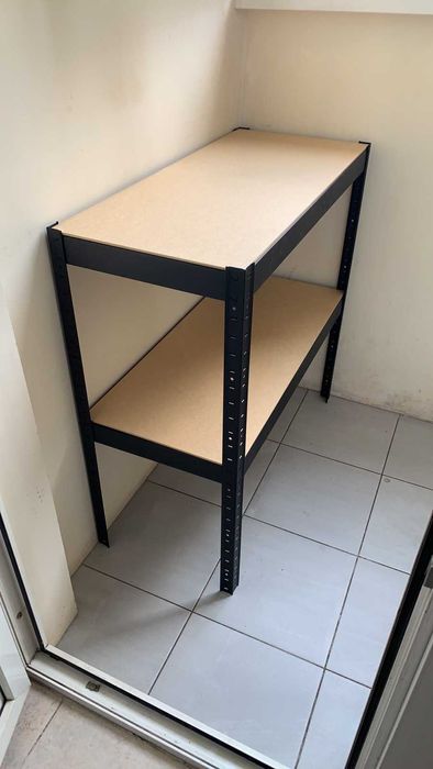 Металевий стелаж разборной на балкон в гараж подвал погреб Стілаж