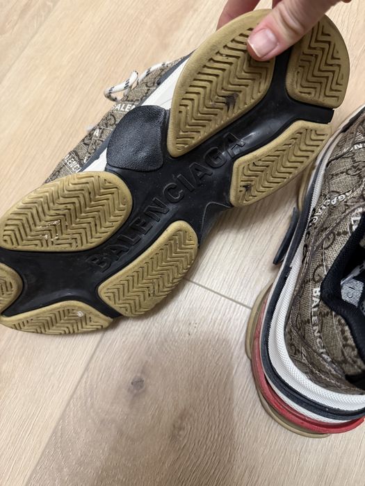 Buty Balenciaga x Gucci triple S