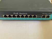 комутатор світч TP-Link PoE  8 PoE +2 lan портів