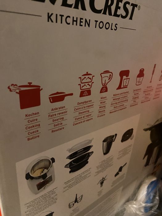 NOVO Monsieur Cuisine (Lidl)Robot cozinha tipo Bimby