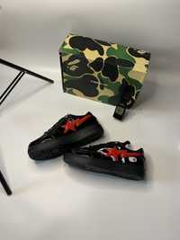 42-44 A Bathing Ape Bapesta Shark Black /Кросівки Bape /Кроссовки Bape