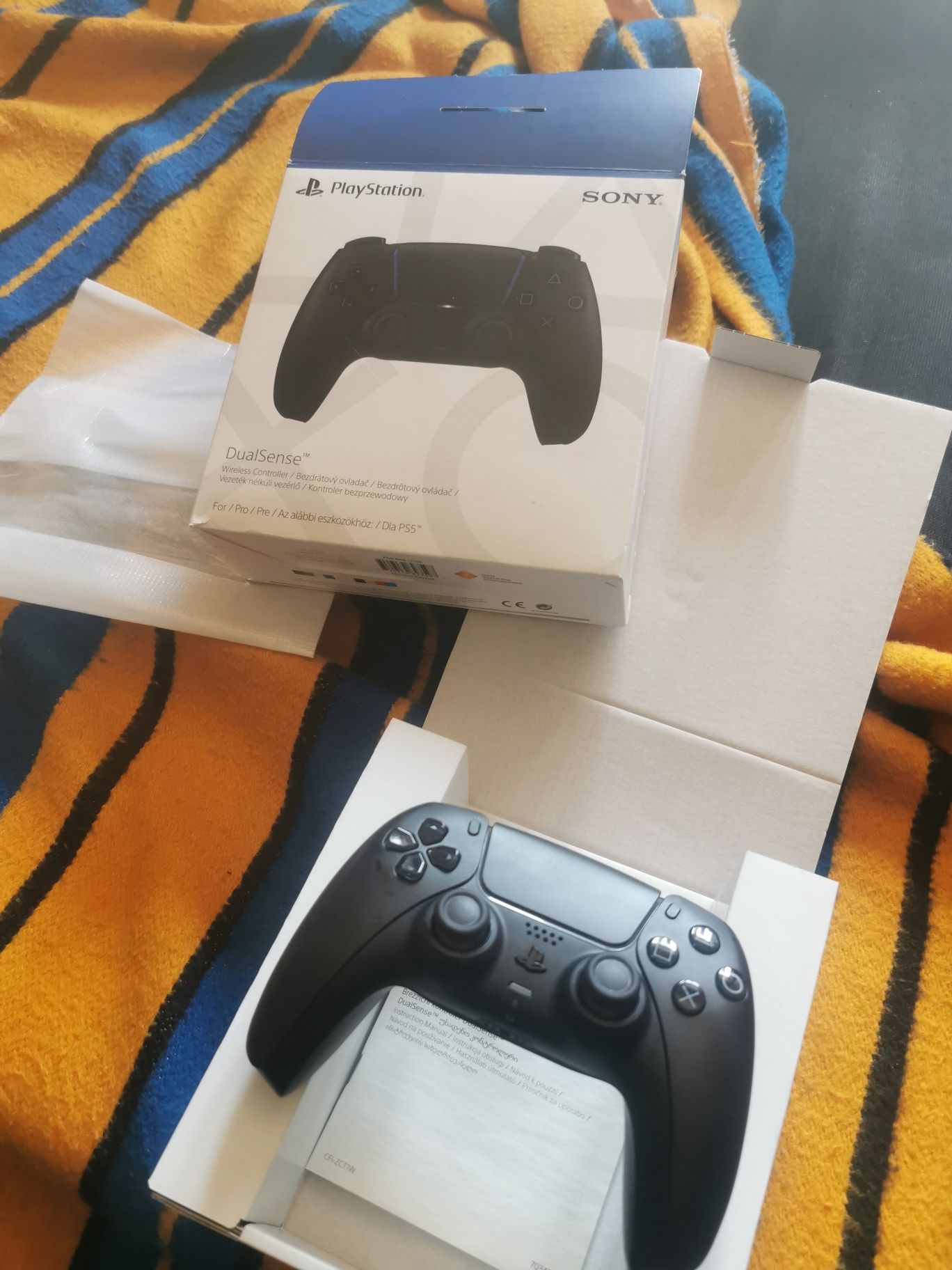 Ps5 pad czarny..