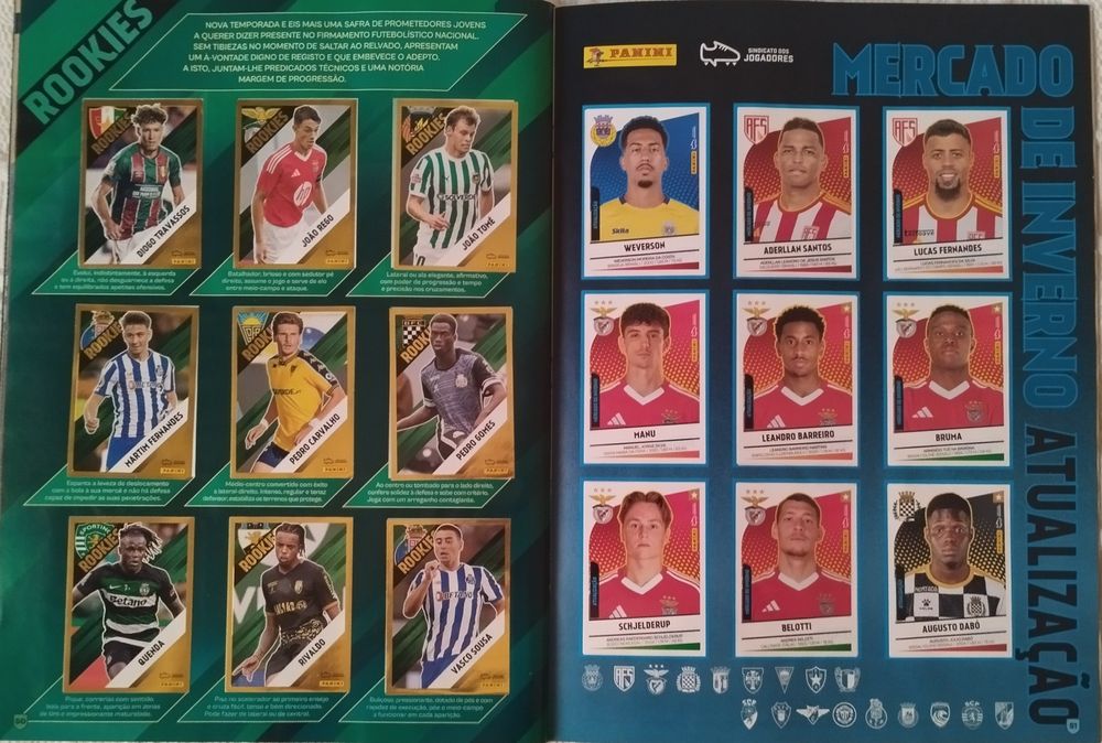 Caderneta cromos Liga Portugal 24-25