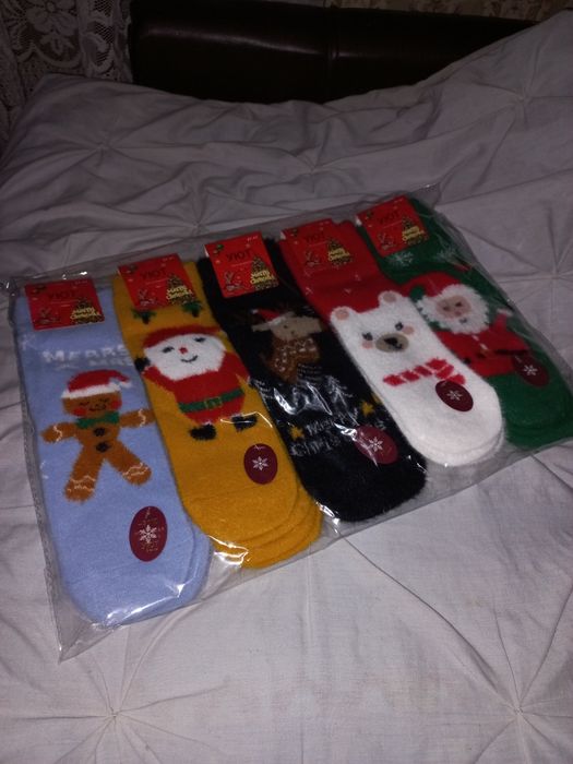 Шкарпетки жіночі новорічні