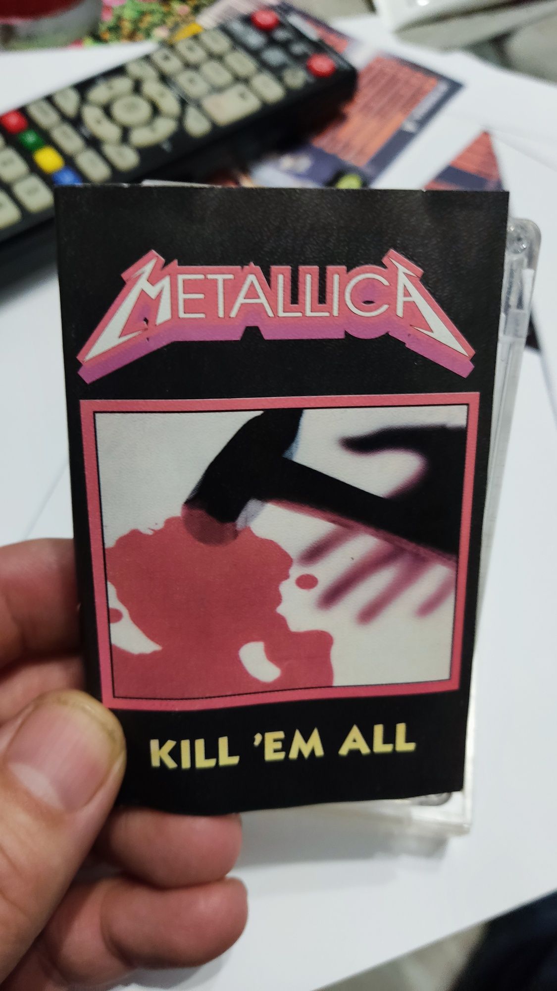 Metallica Kill em all kaseta z firmy Takt