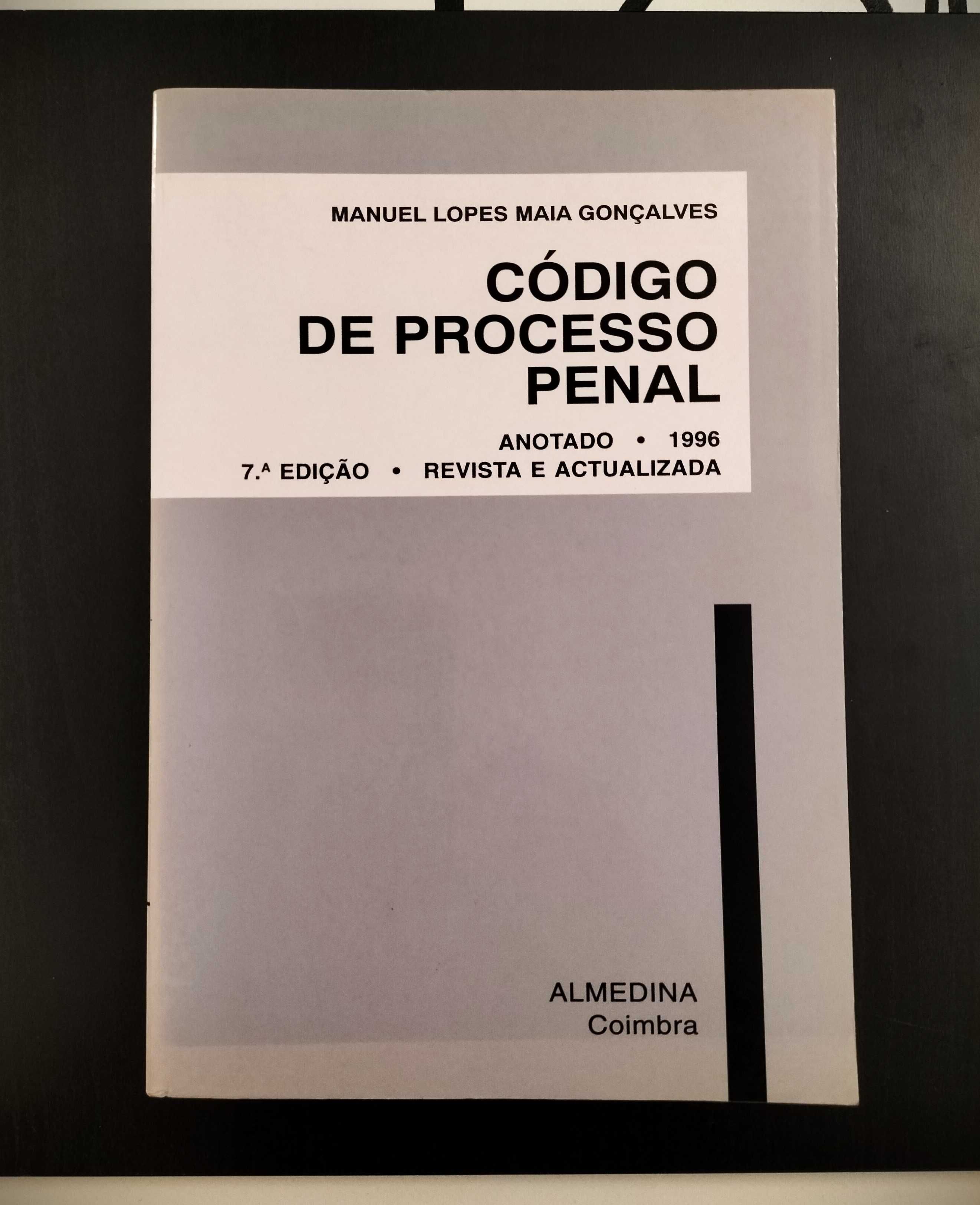 Manuel Lopes Maia Gonçalves - Código de Processo Penal - 1996