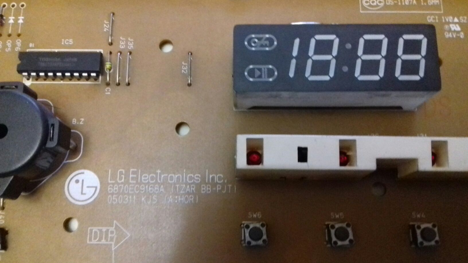 Плата управления LG 6871EN1053