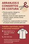 Arranjos de costura