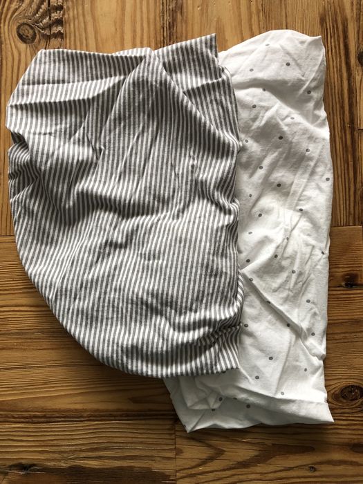 Dwa przescieradla do kolyski/gondoli Ikea