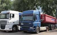 Послуги вантажівок DAF XF вантажопідйомність до 40 тонн