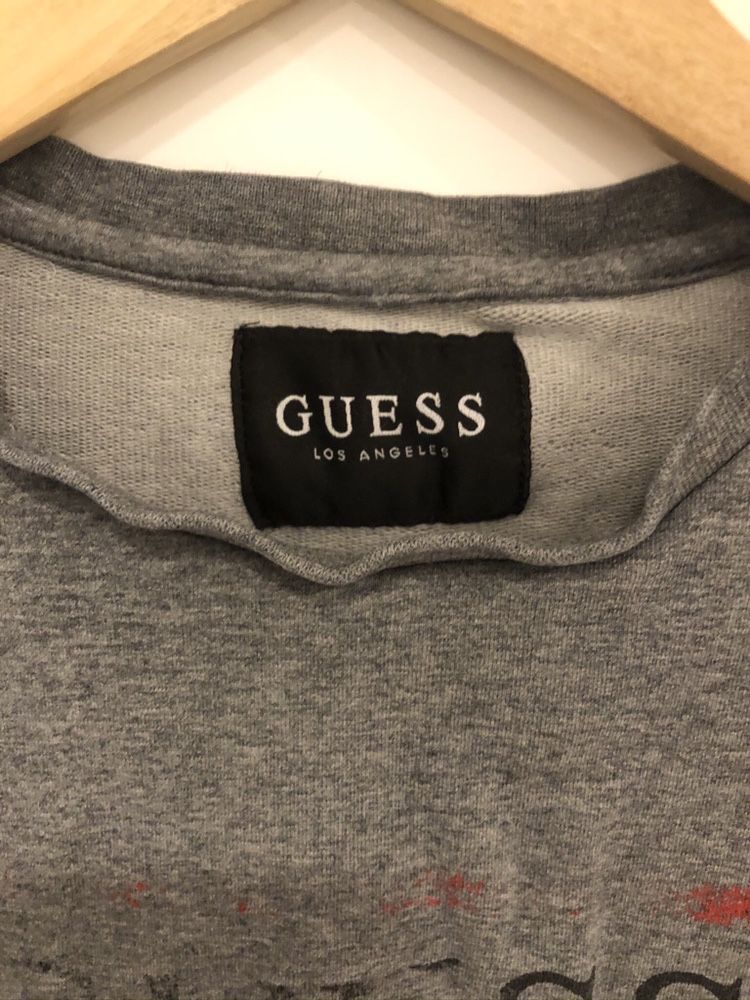 Bluza Guess S szara ORYGINAŁ Gomez dowód zakupu polecam tanio