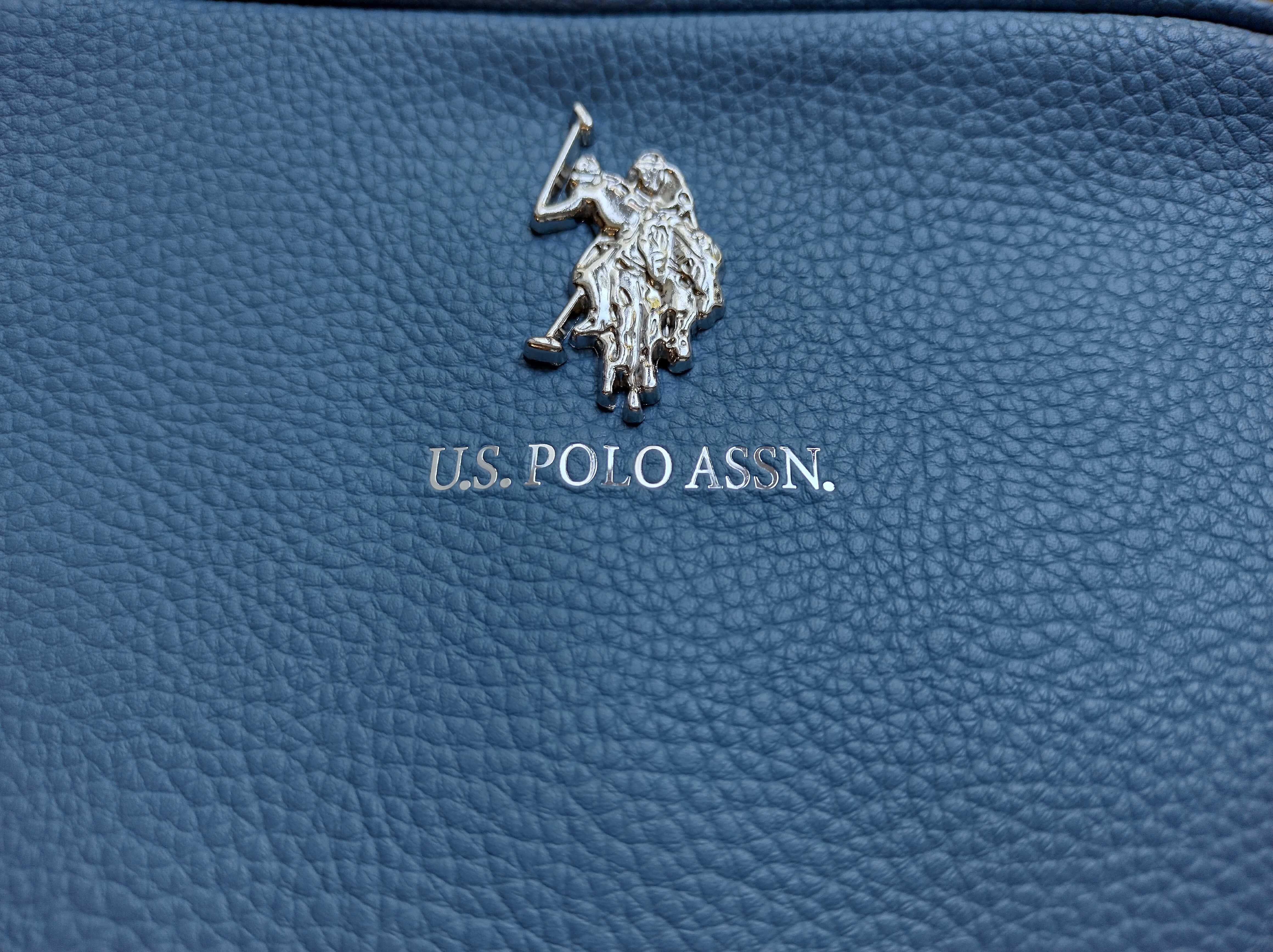 Сумочка crossbody US Polo Assn блакитна через плече
