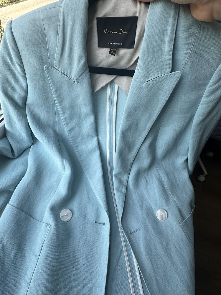 Лляний Massimo dutti льон піджак розмір 36 на xs