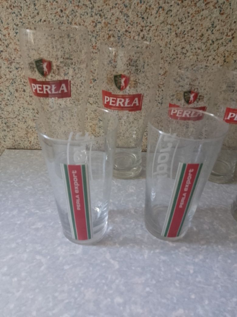 Szklanki Perła używane