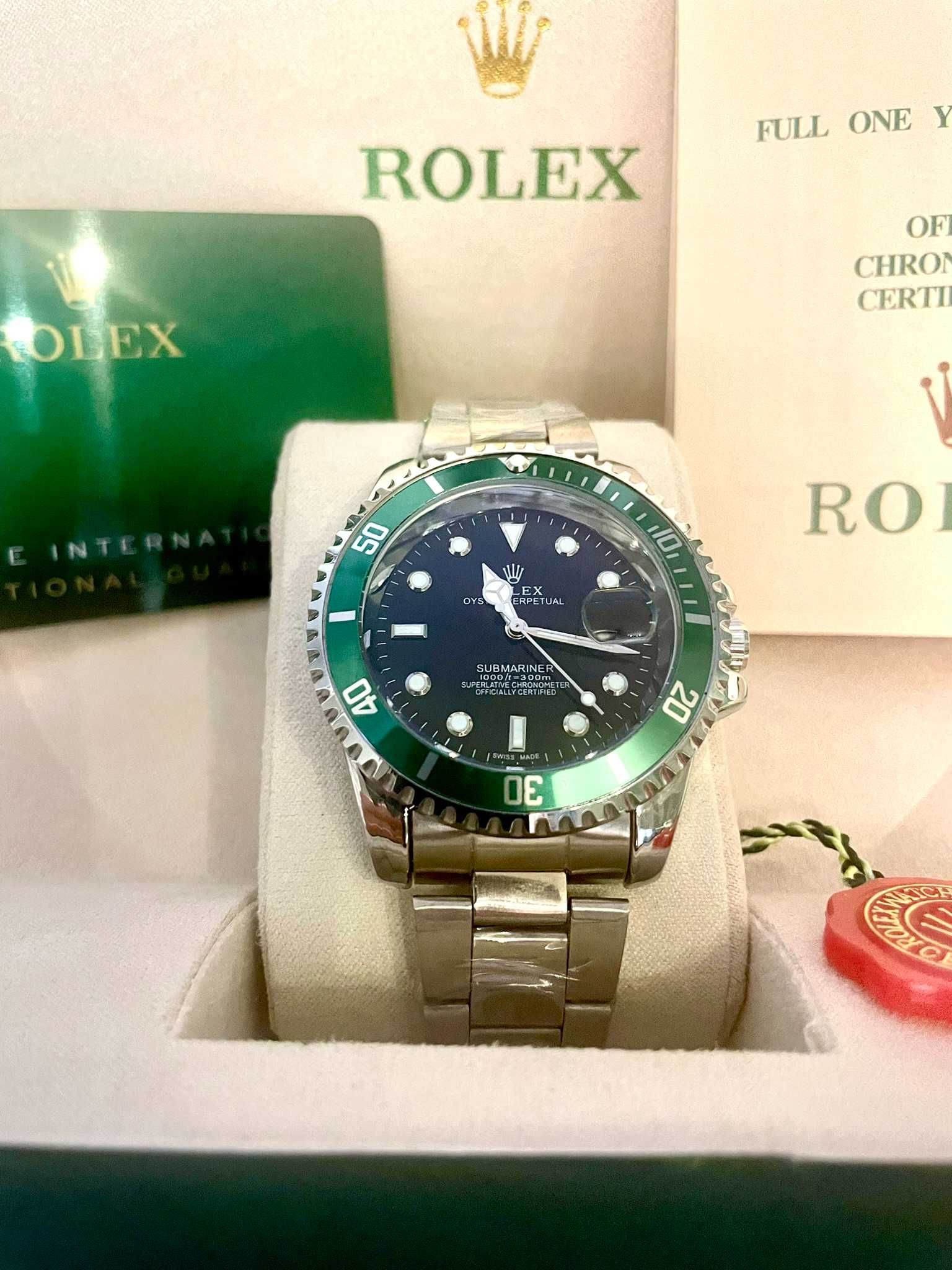 Promocja! Zegarek Rolex Submariner Starbucks  Date! 42mm AAA Zestaw