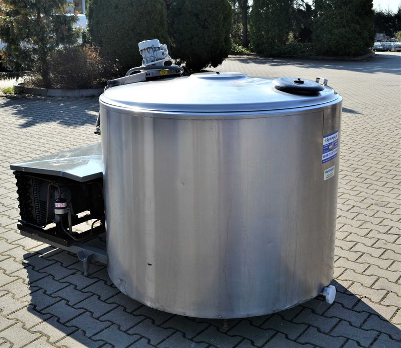 Schładzalnik zbiornik na mleko Portinox 870L 12S150920