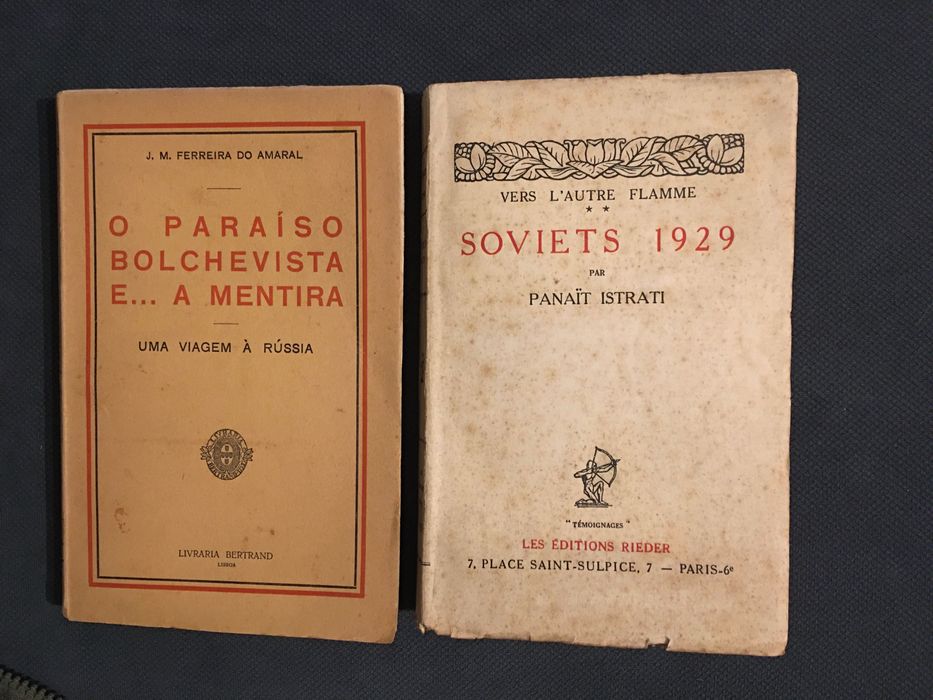 O Paraíso Bolchevista e... a Mentira / Istrati. Soviets 1929