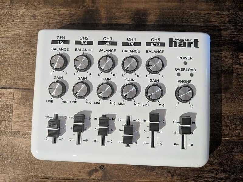 Mini mixer Maker Hart. Formato Korg volca